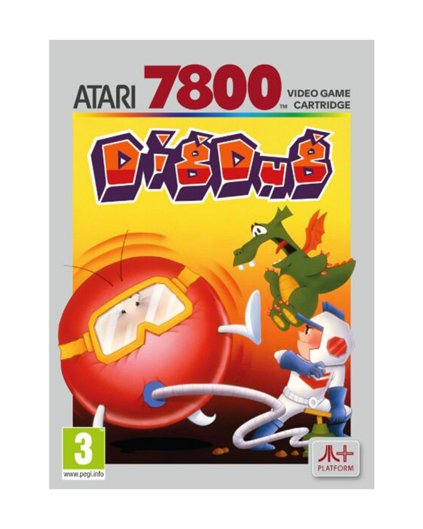 Cartucho atari 7800 dig dug