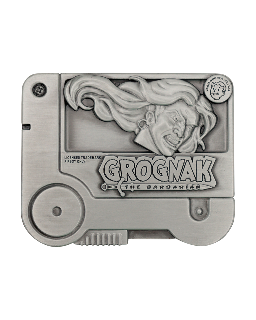 Réplica holotape grognak the barbarian fallout fanattik edición limitada