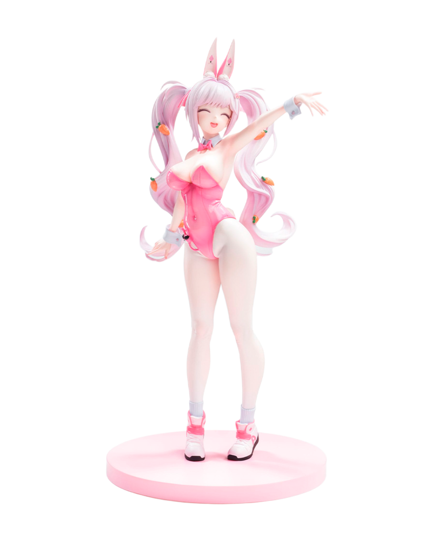 Figura alice goddess of victory: nikke wonderland bunny ver. 1/10 hobby sakura