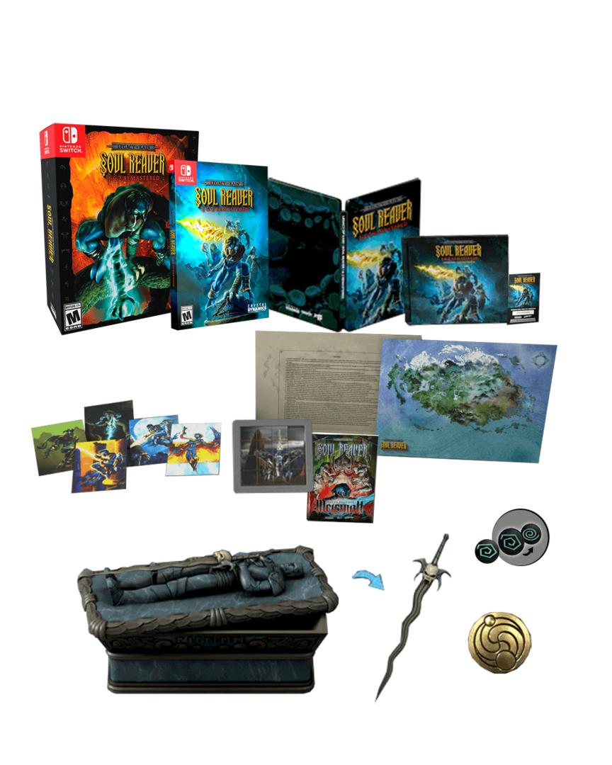 Legacy of kain soul reaver 1 & 2 remastered collector edition