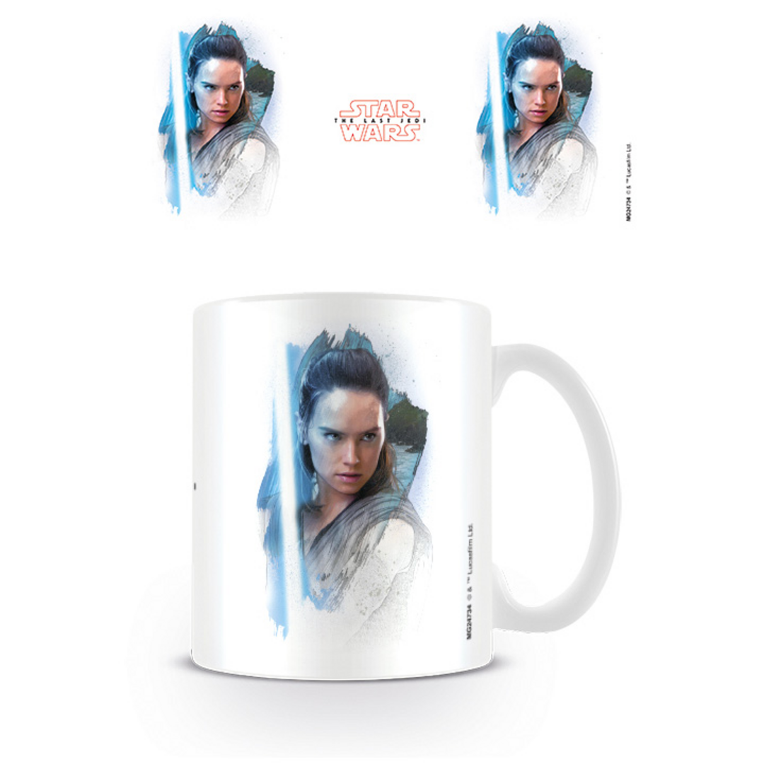 Star Wars (Episode 8) - Taza 320 ml Rey Brushstroke