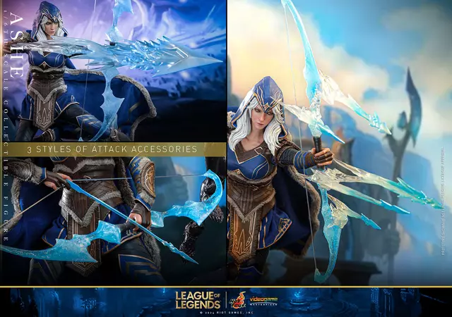 Reservar Figura Ashe League of Legends Game Masterpiece 1/6 Hot Toys Figuras Estándar