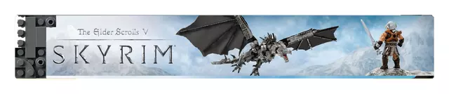 Reservar Kit Construcción Alduin El Devorador de Mundos Skyrim MEGA Mattel  Figuras Estándar