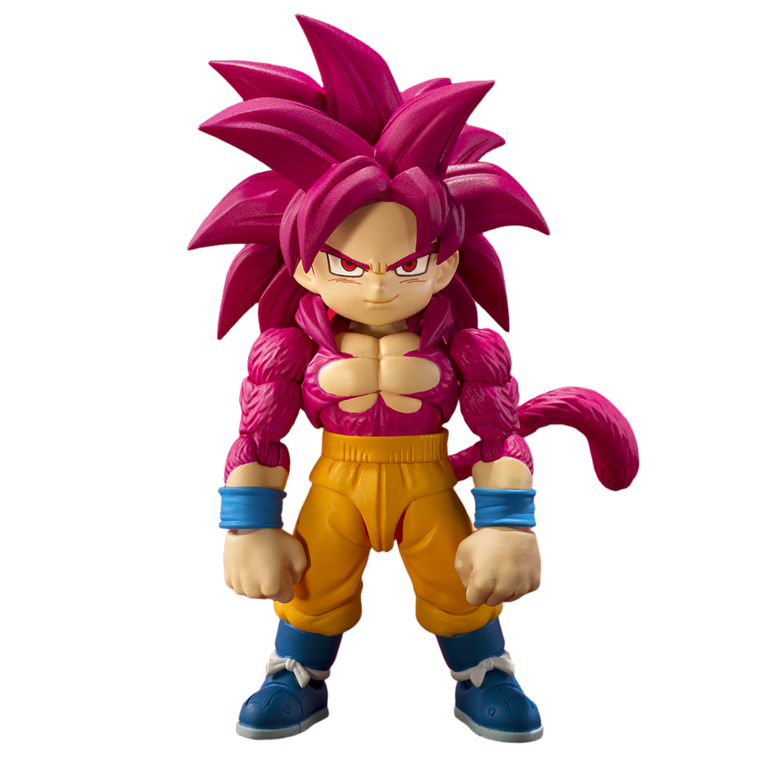 Figura son goku ss4 dragon ball daima sh figuarts collectors shop 8cm
