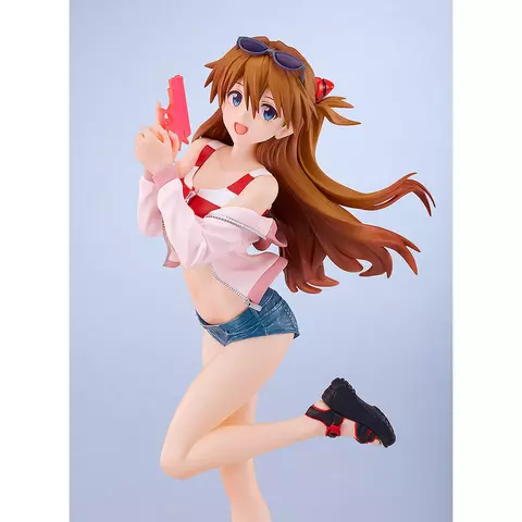 Reservar Figura Asuka Shikinami Langley Rebuild of Evangelion Beach Queens Pop Up Parade L Figuras Estándar