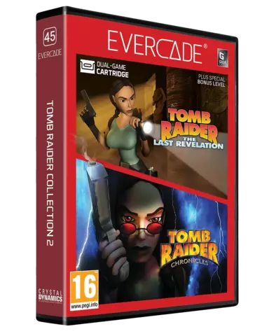 Cartucho Evercade Tomb Raider Collection 2