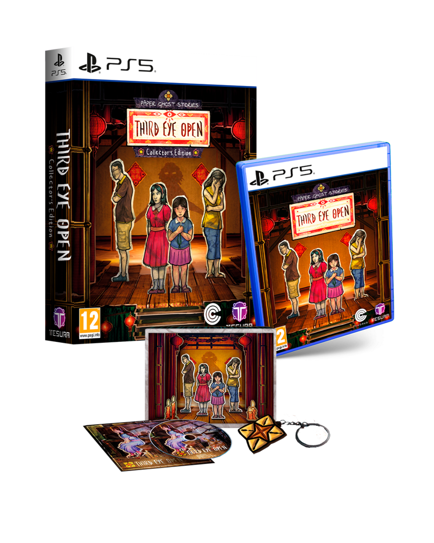Paper ghost stories: third eye open edición coleccionista