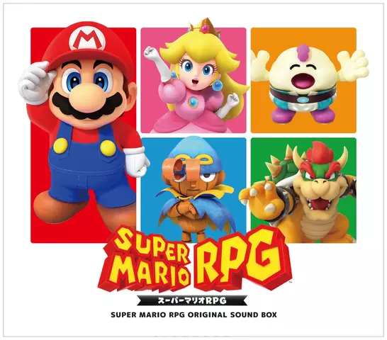 Banda Sonora Original Super Mario RPG (Versión Switch) Deluxe 4xCD Square Enix