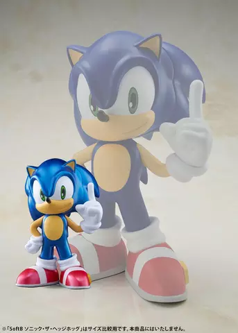 Reservar Figura Sonic Sofbi Sonic The Hedgehog Color Metálico Bellfine 15 cm Estatuas