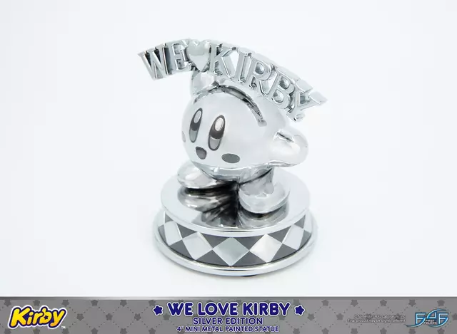 Reservar Figura Metálica Kirby We Love Kirby Edición Plata First 4 Figures Figuras