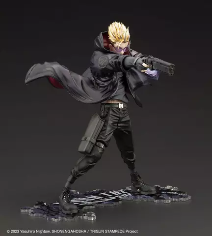 Reservar Figura Vash the Stampede Trigun Stampede Black Ver. 1/7 Kotobukiya Figuras Limitada