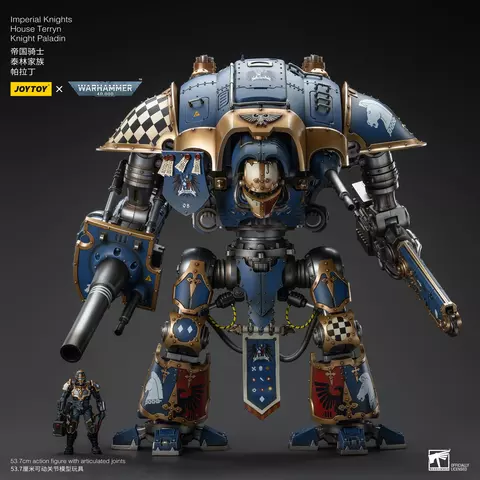 Reservar Figura Paladín Caballeros Imperiales Terryn Warhammer 40k 1/18 JoyToy Figuras Estándar