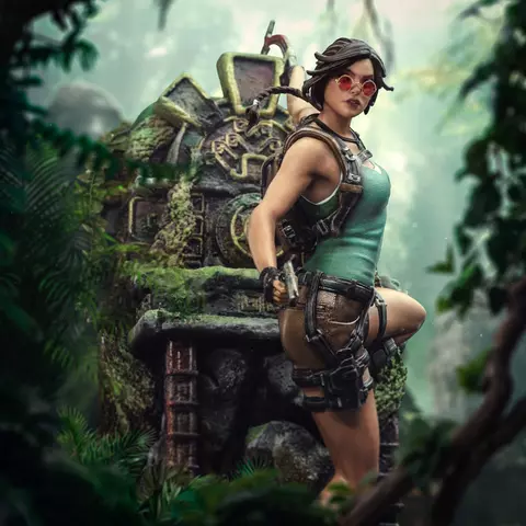 Reservar Estatua Lara Croft Tomb Raider Art Scale 1/10 Iron Studios Estatuas Estándar