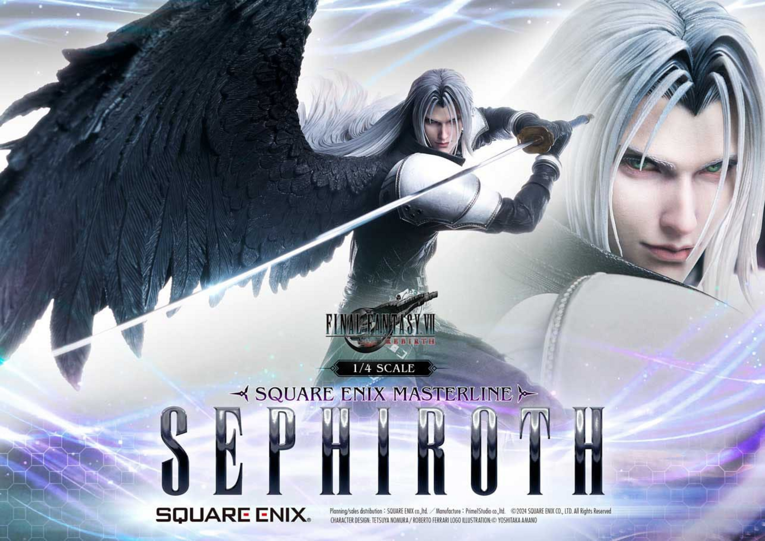 Estatua Sephiroth Final Fantasy VII Rebirth Masterline 1/4 Square Enix