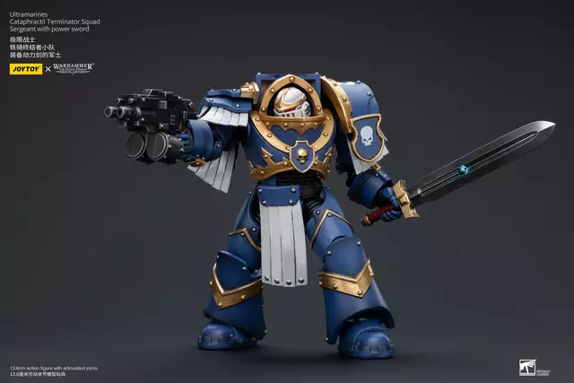 Reservar Figura Sargento Power Sword Ultramarines Warhammer JoyToy Figuras Estándar