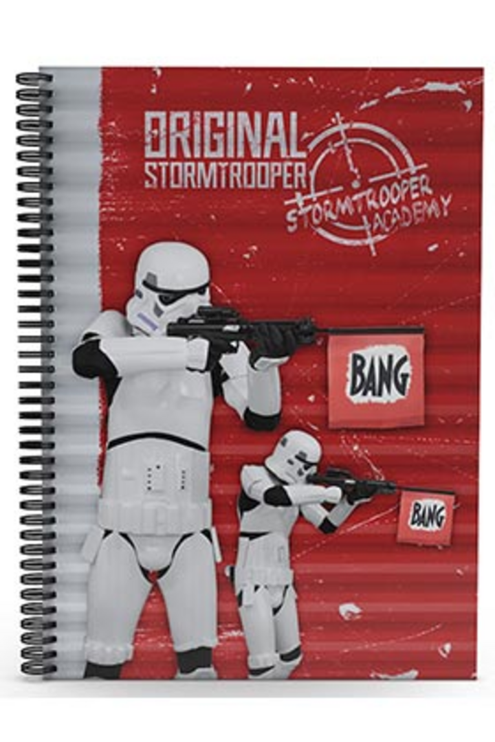 Libreta espiral bang original stormtrooper