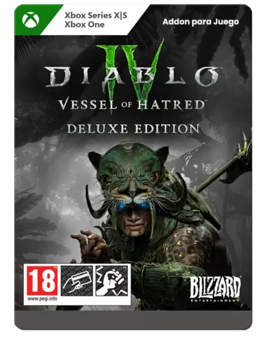 Reservar Diablo IV: Vessel of Hatred Edición Deluxe Xbox Series Xbox Live