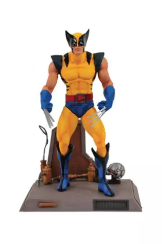 Comprar Lobezno Traje Amarillo Figura 18 cm Con Base Marvel Select Re-Run Figuras