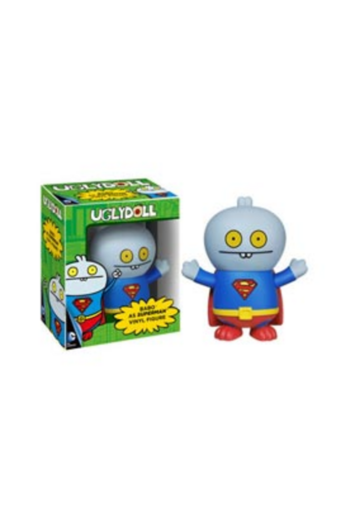 Babo / Superman Vinyl Ugly Doll Dc Comics Fig 12cm