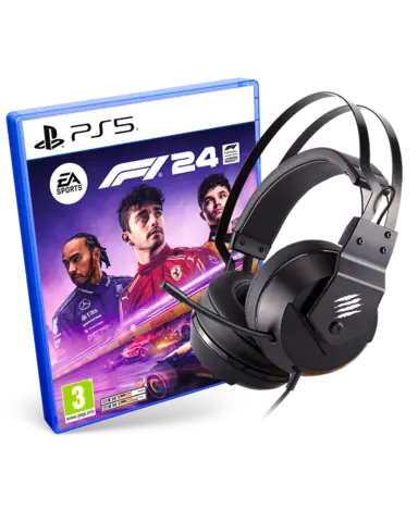 Comprar EA Sports F1 2024 + Auriculares F.R.E.Q. 2 Negros PS5 Pack Auriculares