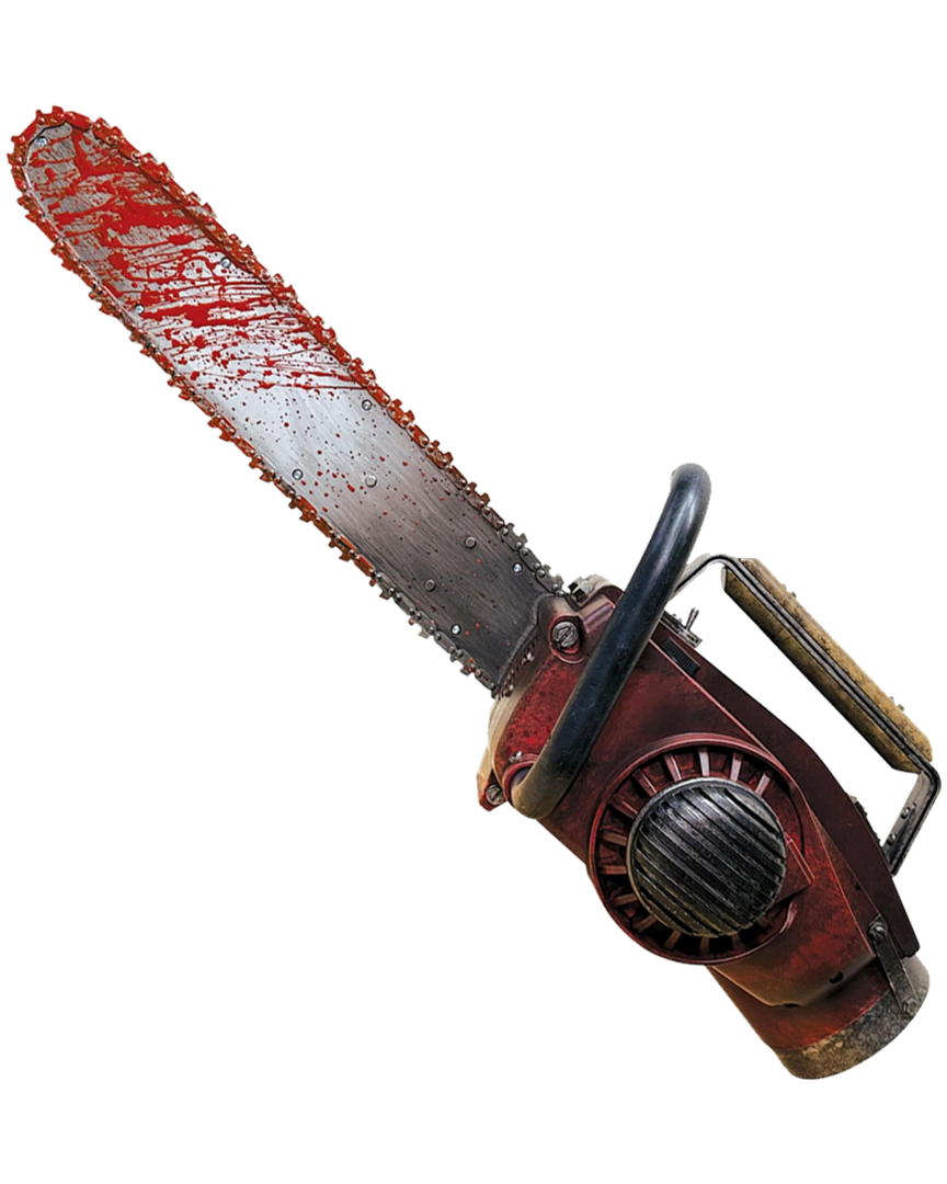 Motosierra electrónica de ash con sonido 71 cm army of darkness evil dead réplica escala 1:1