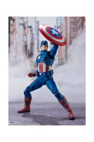 Comprar Capitan America (Avengers Assemble) Edition Figura 15 cm Marvel Avengers Sh Figuarts Figuras