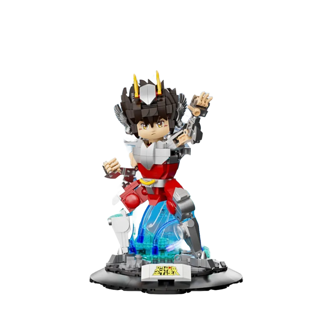 Pegasus seiya set construcción 26 cm saint seiya