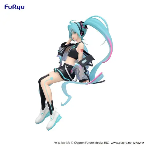 Reservar Figura Hatsune Miku Vocaloid Neon Cyber Noodle Stopper Furyu Figuras Estándar