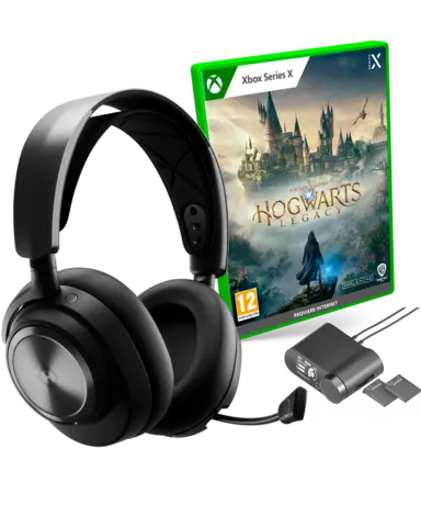 Reservar Auriculares Gaming Arctis Nova Pro X Inalámbricos Steelseries + Hogwarts Legacy Xbox Series Pack Suicide Squad