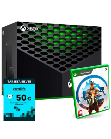 Comprar Xbox Series X 1TB + Mortal Kombat 1 + Tarjeta Regalo Silver 50€ Xbox Series Pack Mortal Kombat 1