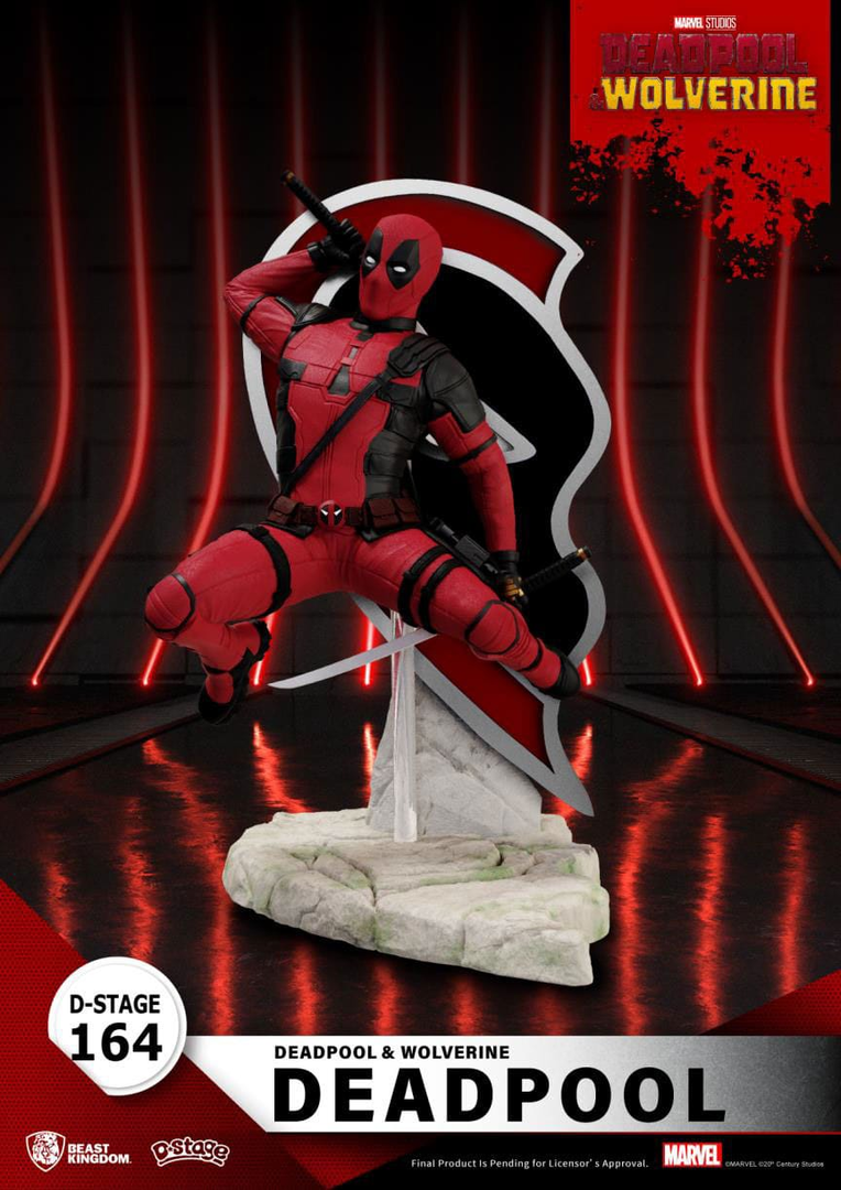 Figura Deadpool 3 Diorama D-Stage Beast Kingdom 16cm