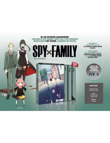Comprar Spy Family Temporada 1 Parte 1 Edición DVD Estándar DVD