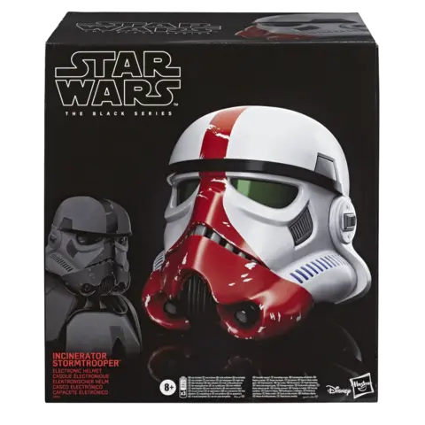 Reservar Casco Electrónico Storm Trooper Incinerador Replica 1:1 Star Wars Mandalorian Hasbro Estándar