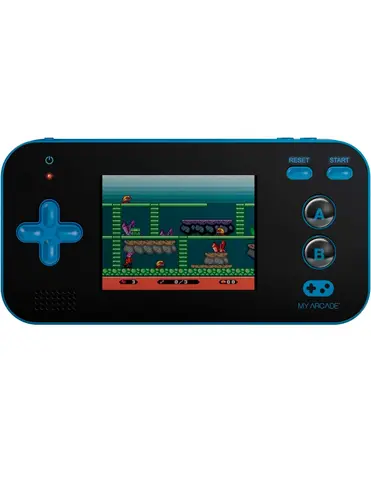 Consola Retro Gamer Negra/Azul 220 juegos