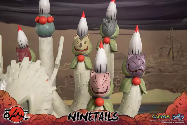 Reservar Estatua Resina Ninetails Ōkami First 4 Figures Estatuas Premium