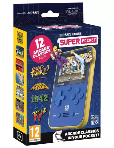 Comprar Consola Blaze Evercade Capcom Super Pocket