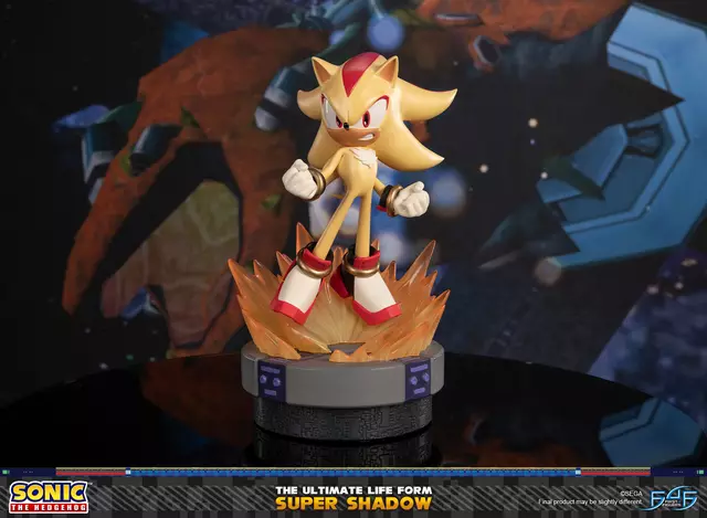 Reservar Estatua Resina Super Shadow Sonic the Hedgehog The Ultimate Life Form First 4 Figures Estatuas Premium