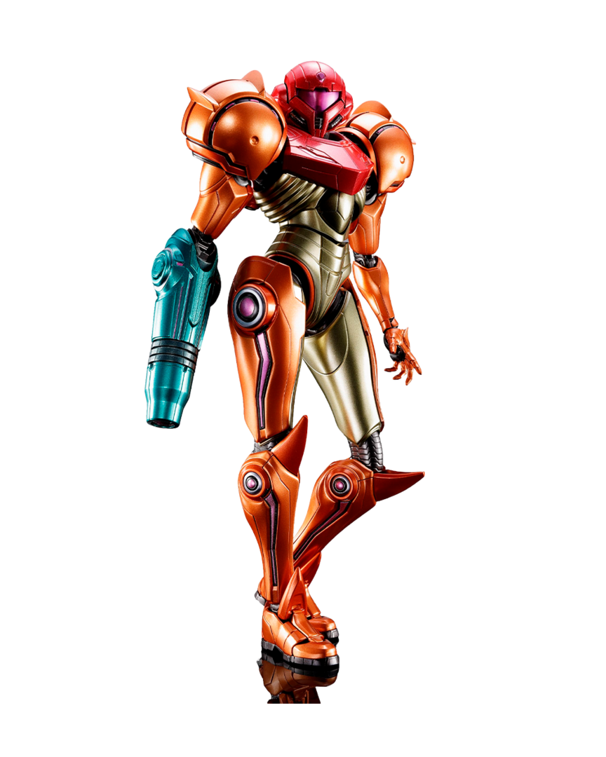 Figura samus aran metroid prime 4: beyond chogokin tamashii