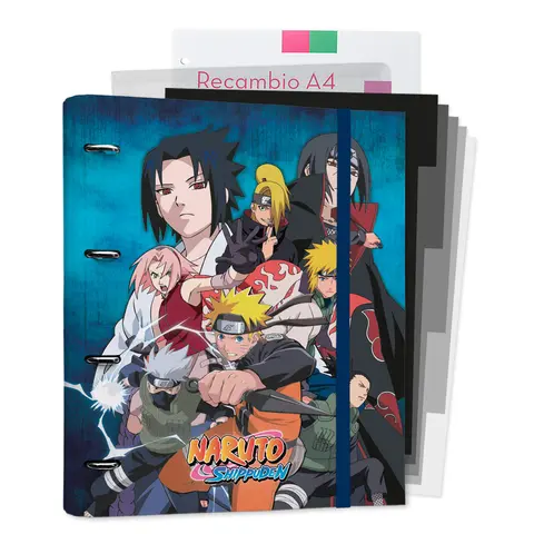 Comprar Carpeblock 4 Anillas Premium Naruto Shippuden 