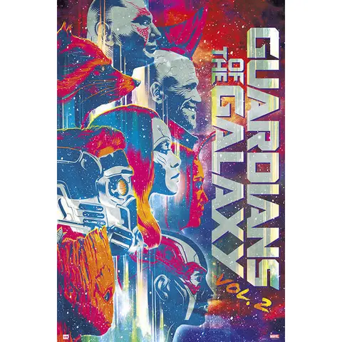 Comprar Poster Marvel Guardianes De La Galaxia 2 