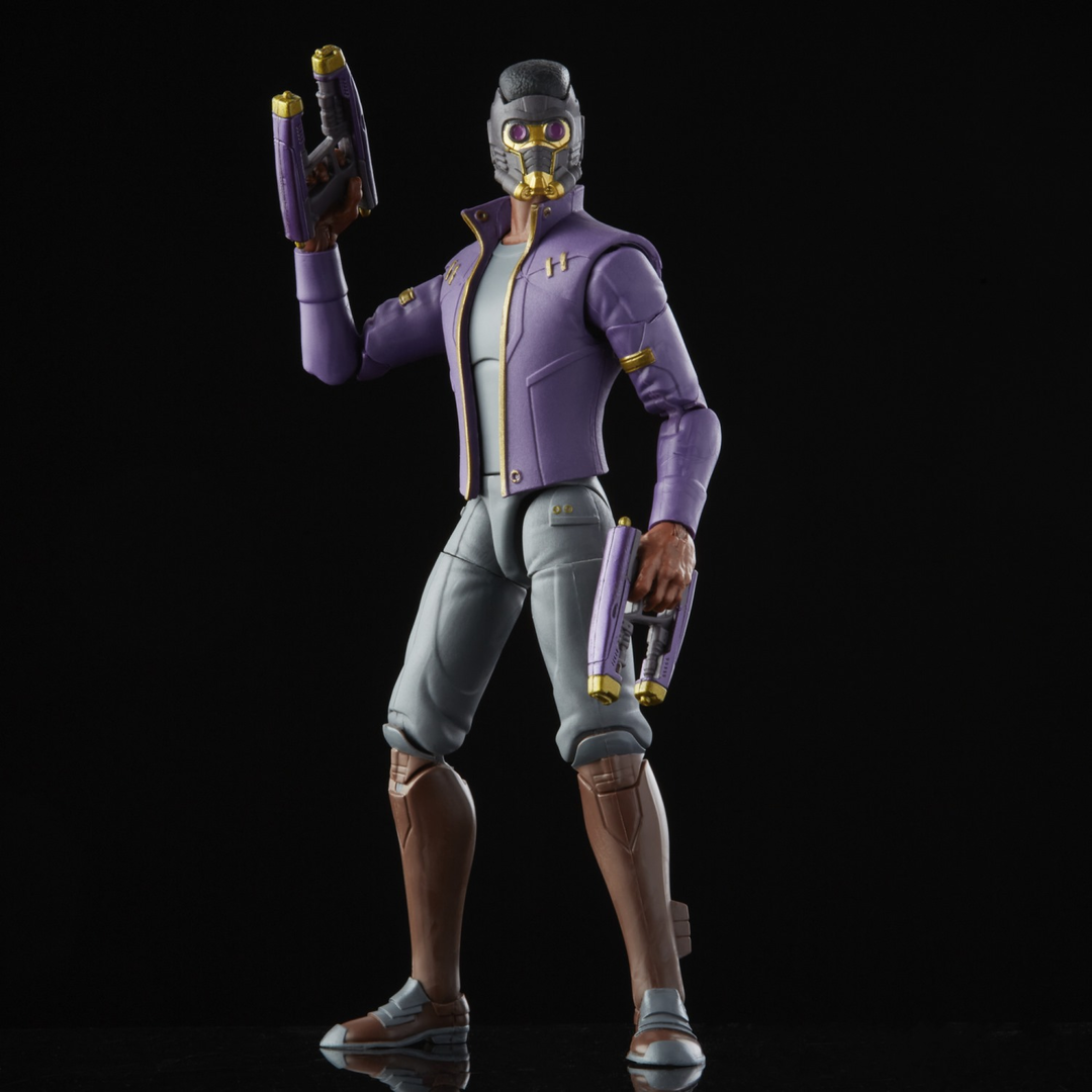 Figura Marvel What If T'Challa Star Lord Serie Legends