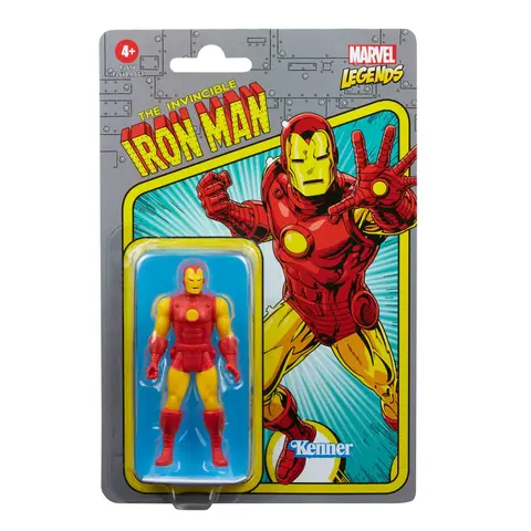 Comprar Figura Marvel Iron Man Comic Coleccion Retro Figuras