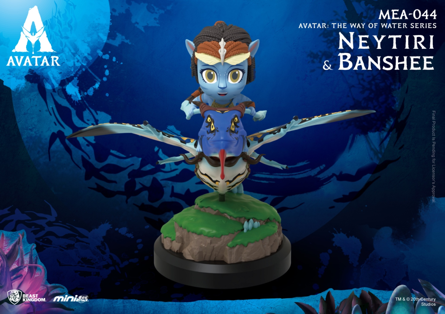 Figura Mini Egg Attack Avatar 2 Neytiri Y Banshee