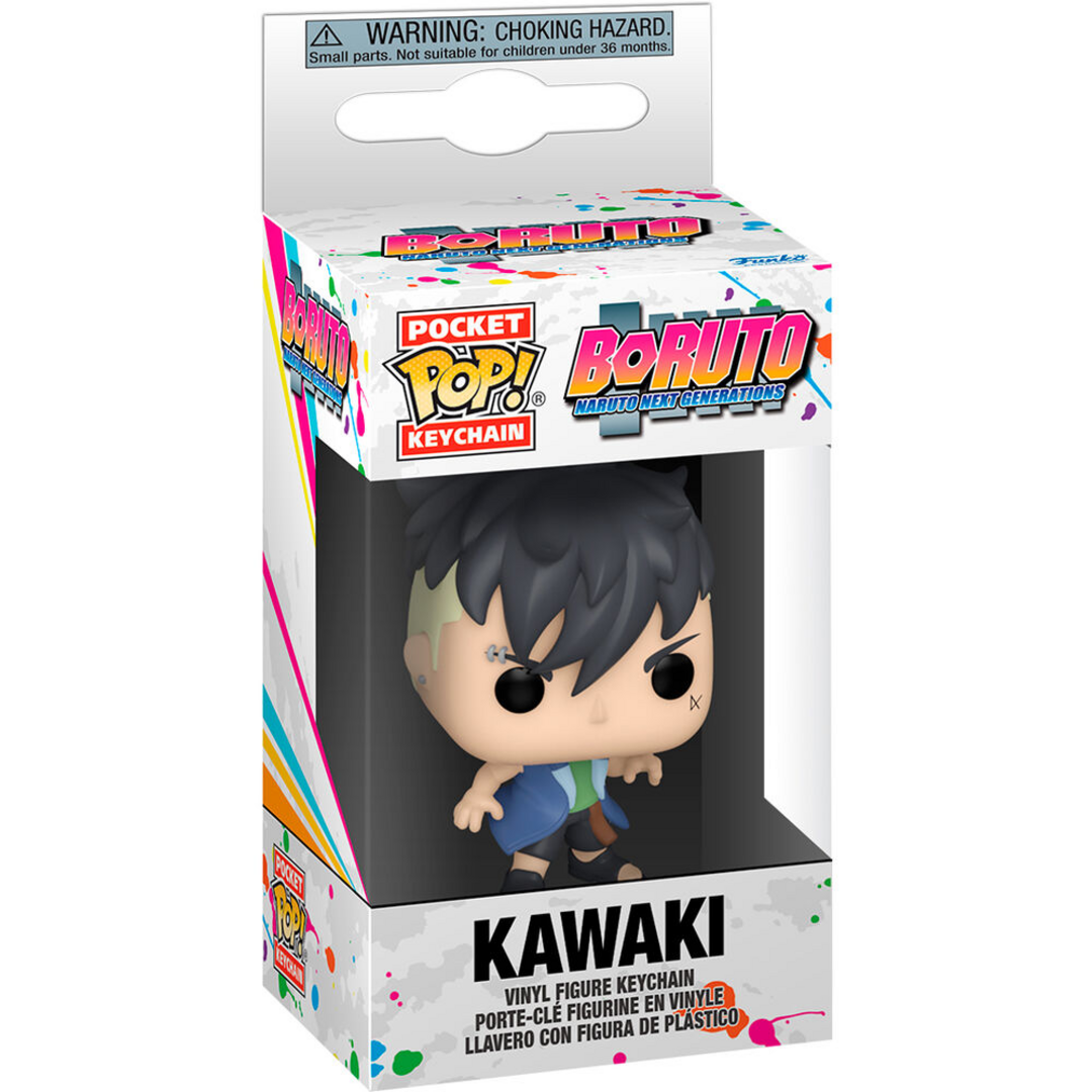 Funko Pop! Keychain: Boruto - Kawaki - Boruto: Naruto Next Generations - Minifigura de Vinilo Coleccionable Llavero Original - Relleno de Calcetines - Idea de Regalo- Mercancia Oficial - Anime Fans