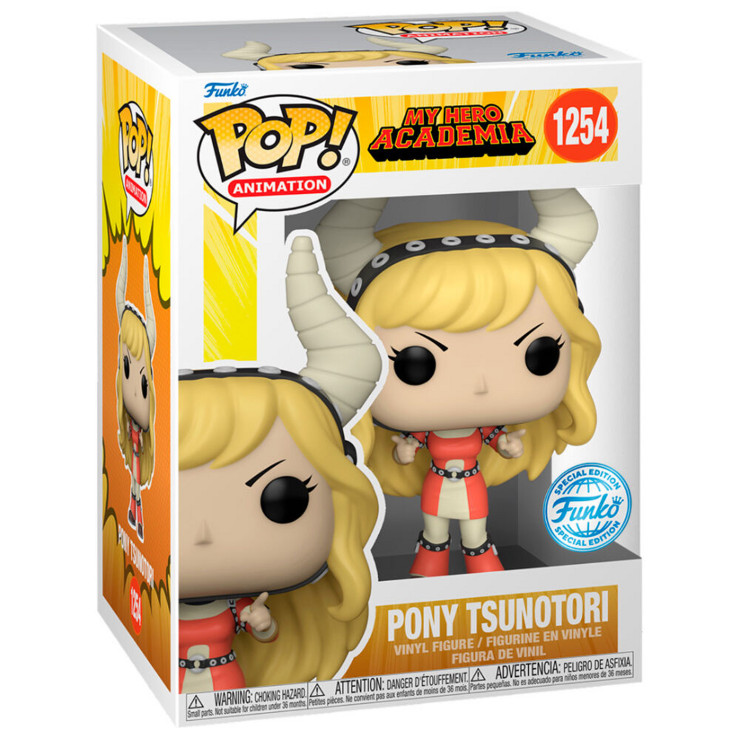 Funko Pop! Animation: My Hero Academia (MHA) 1B - Pony Tsunotori - My Hero Academia and 2 - Figura de Vinilo Coleccionable - Idea de Regalo- Mercancia Oficial - Juguetes para Niños y Adultos