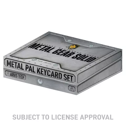 Comprar Set de Tarjetas Llave Metal Gear Solid Edición Limitada Fanattik Estándar
