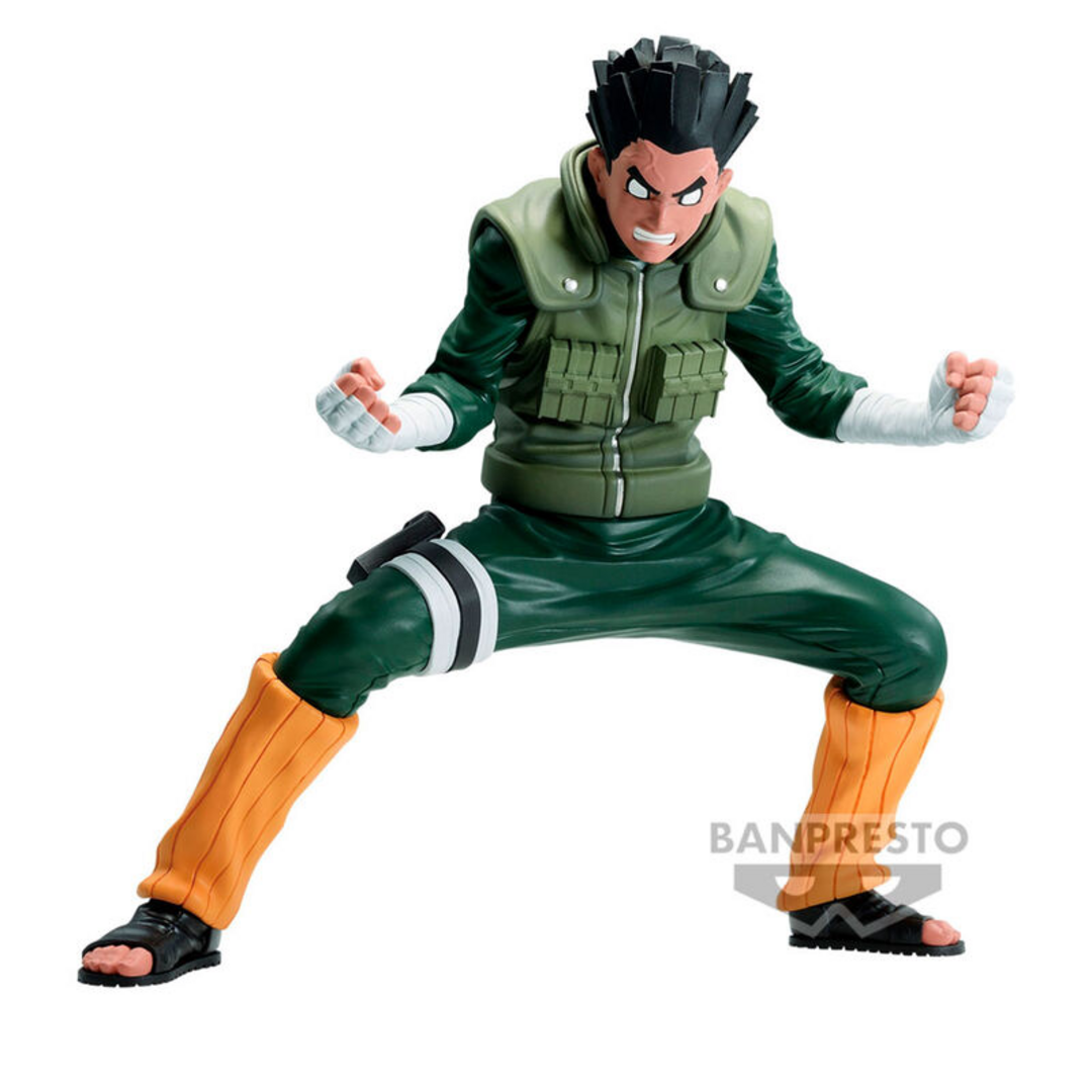 Banpresto BP88558P Rock Lee II Figura de Acción, Naruto Shippuden, Vibration Stars, 16 cm, Multicolor