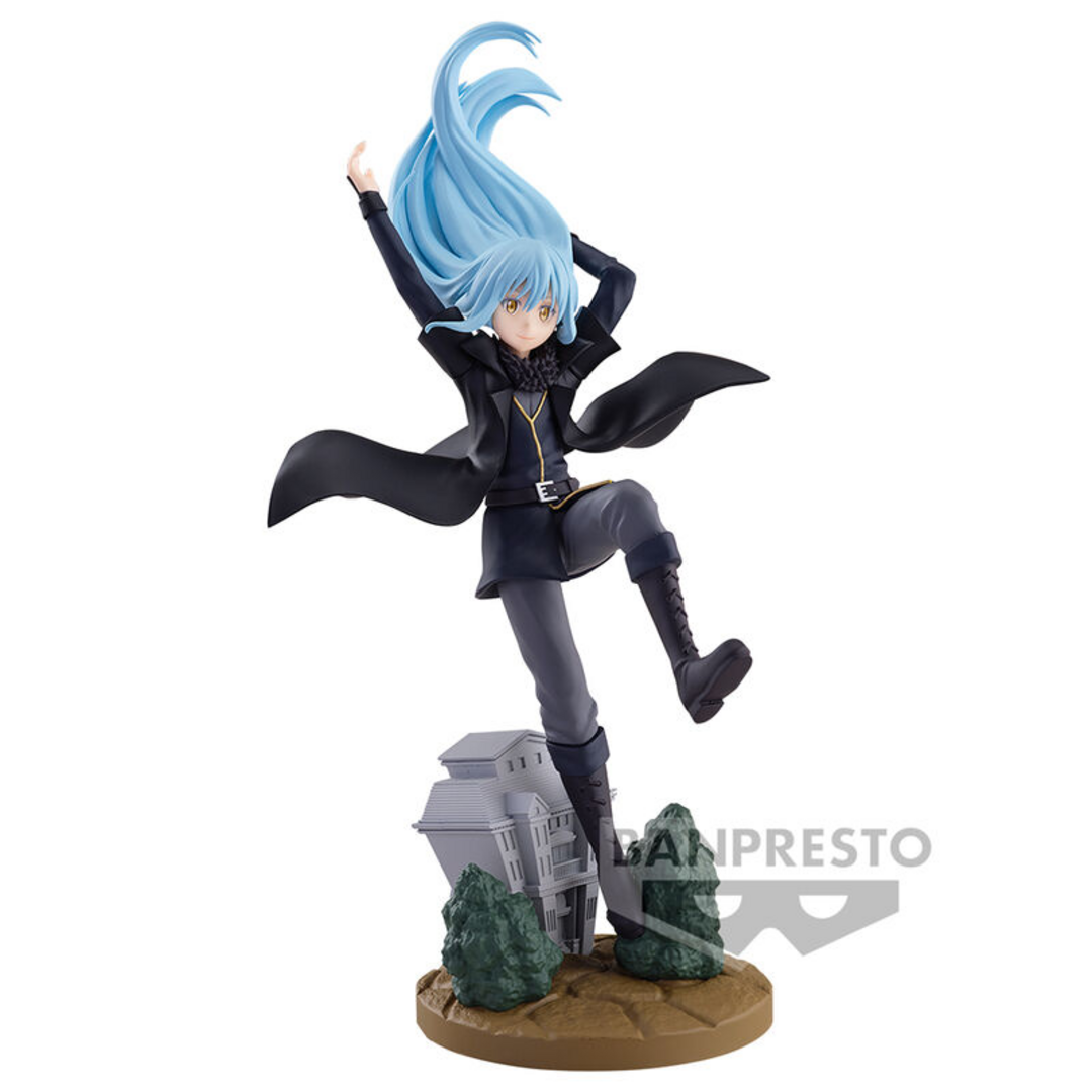 Banpresto Figura de Acción Rimuru Tempest - That Time I Got Reincarnated As A Slime (Jura Tempest Federation) 18cm BP89192P Multicolor. Estatua Coleccionable, Ideal para Fans del Anime.