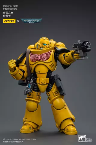 Reservar Figura Intercesor Imperial Fists Warhammer 40k 1/18 JoyToy Figuras Estándar