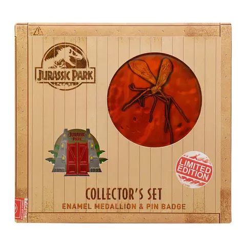 Comprar Pin y Medallón Jurassic Park Fanattik Limitada